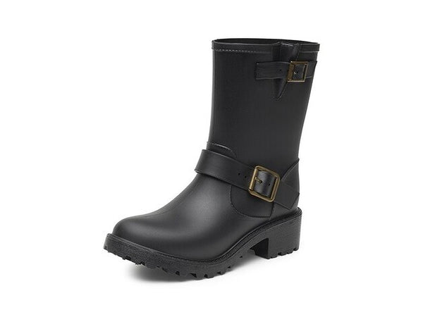 gevavi GEVAVI BOOTS - NOOR DAMESLAARS ZWART PVC
