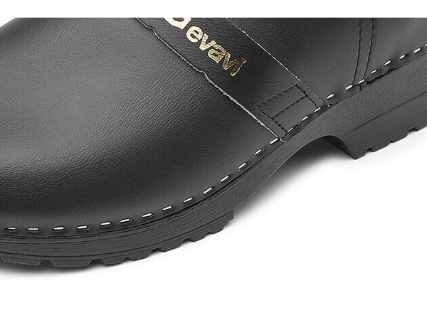 Gevavi GEVAVI - BOSTON GESLOTEN SCHOENKLOMP PU ZWART