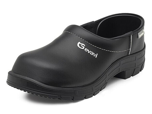 gevavi GEVAVI NEXT - KRAFTIC GESLOTEN FLEX SCHOENKLOMP PU ZWART