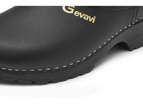 Gevavi GEVAVI - OHIO FLEXIBELE SCHOENKLOMP POLSTER PU ZWART