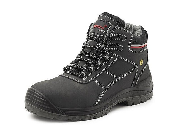 gevavi GEVAVI SAFETY - GS22 BUILDER S3 WERKSCHOEN HOOG ZWART