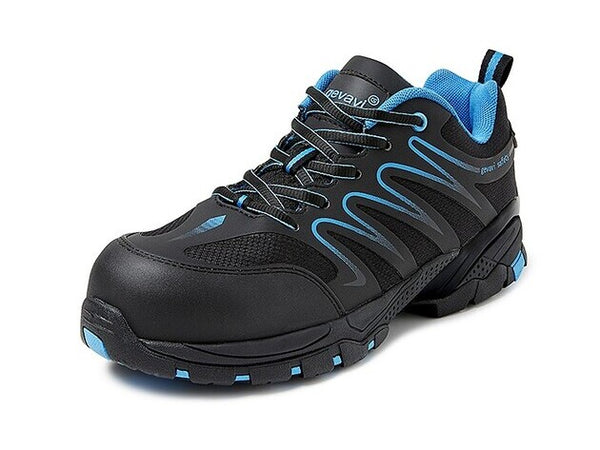 Gevavi GEVAVI SAFETY - GS30 PARMA LAGE VEILIGHEIDSSCHOEN S1P ZWART