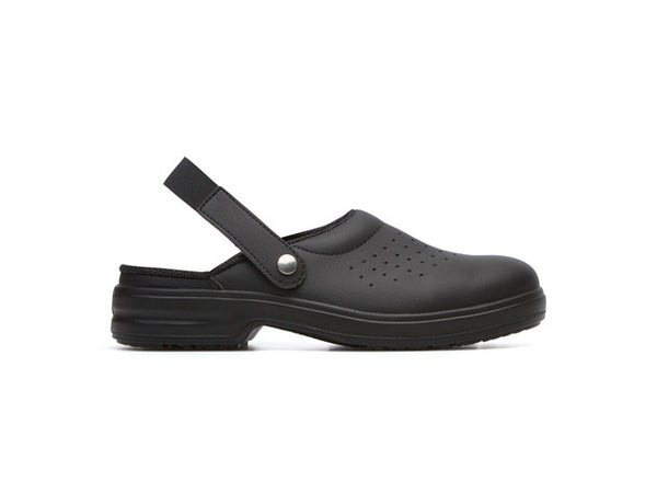 Gevavi SIILI - KLOMP A113 MET HIELRIEMPJE SB ZWART