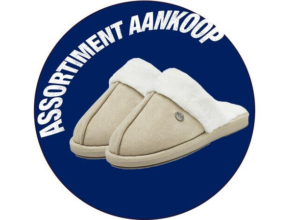 gevavi NEVA - ASSORTIMENT NV41 DAMESPANTOFFEL GEVOERD ZAND