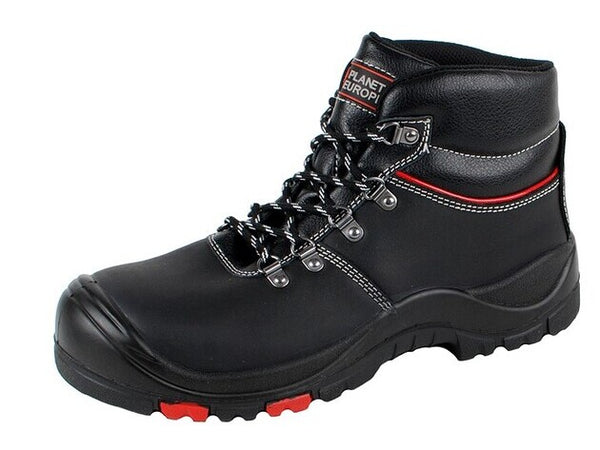 Gevavi PLANET - JUPITER HOGE VEILIGHEIDSSCHOEN S3 ZWART