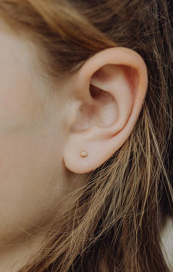 gftd Mini geboortesteen stud