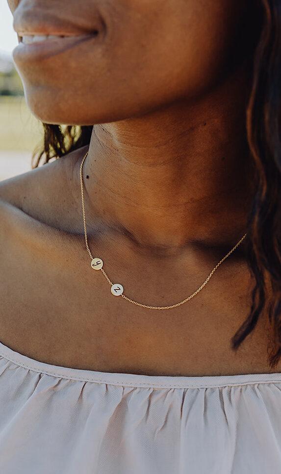 gftd Ontwerp je ketting met 2 bedels