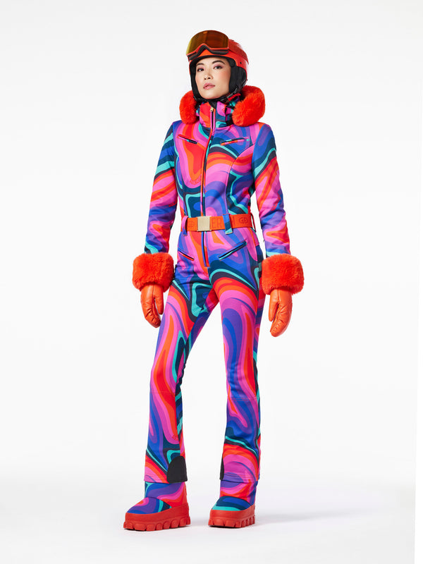 goldbergh LA FÊTE FAUX BORDER ski suit