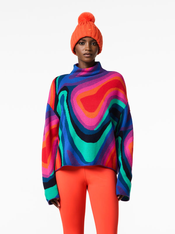 Goldbergh MARBRE Long Sleeve Knit Sweater