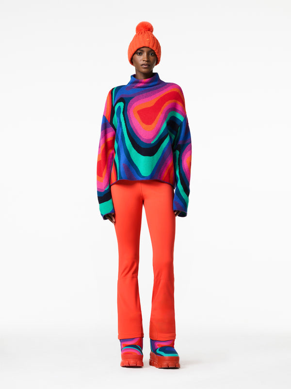 goldbergh MARBRE long sleeve knit sweater