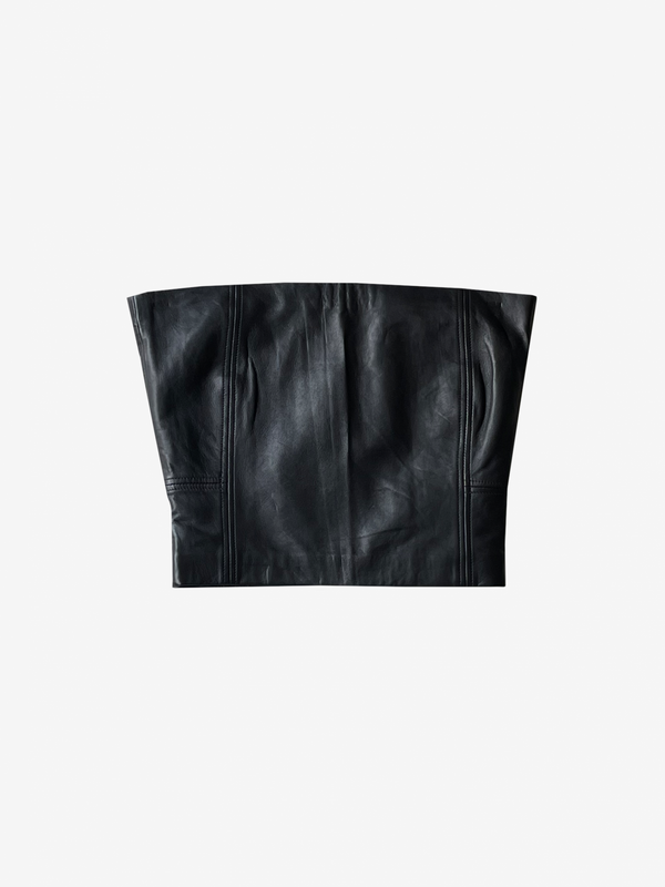 goosecraft Darla Strapless Top | Black