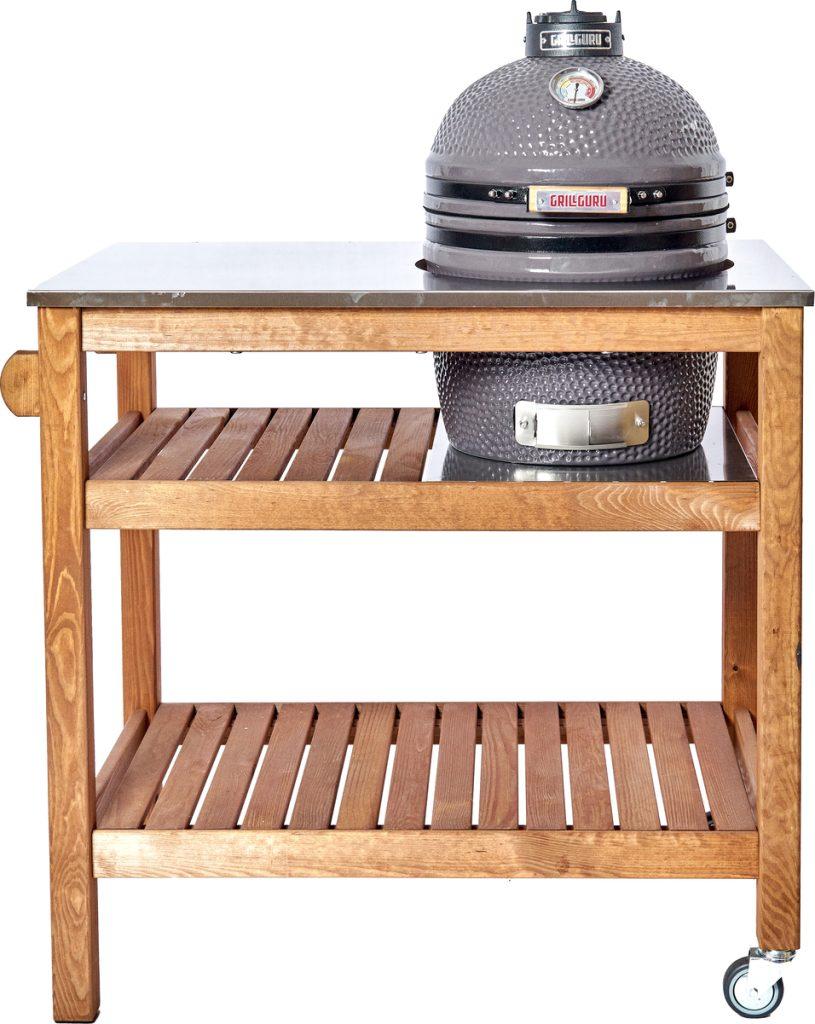 grill guru Grill Guru Grill Table Wood Compact