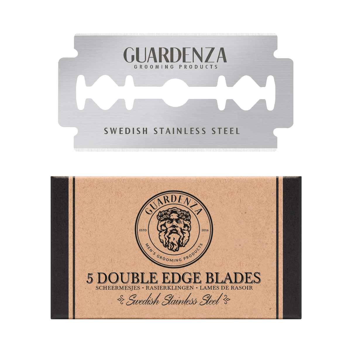 guardenza Double Edge Scheermesjes – 5 Stuks 8 reviews