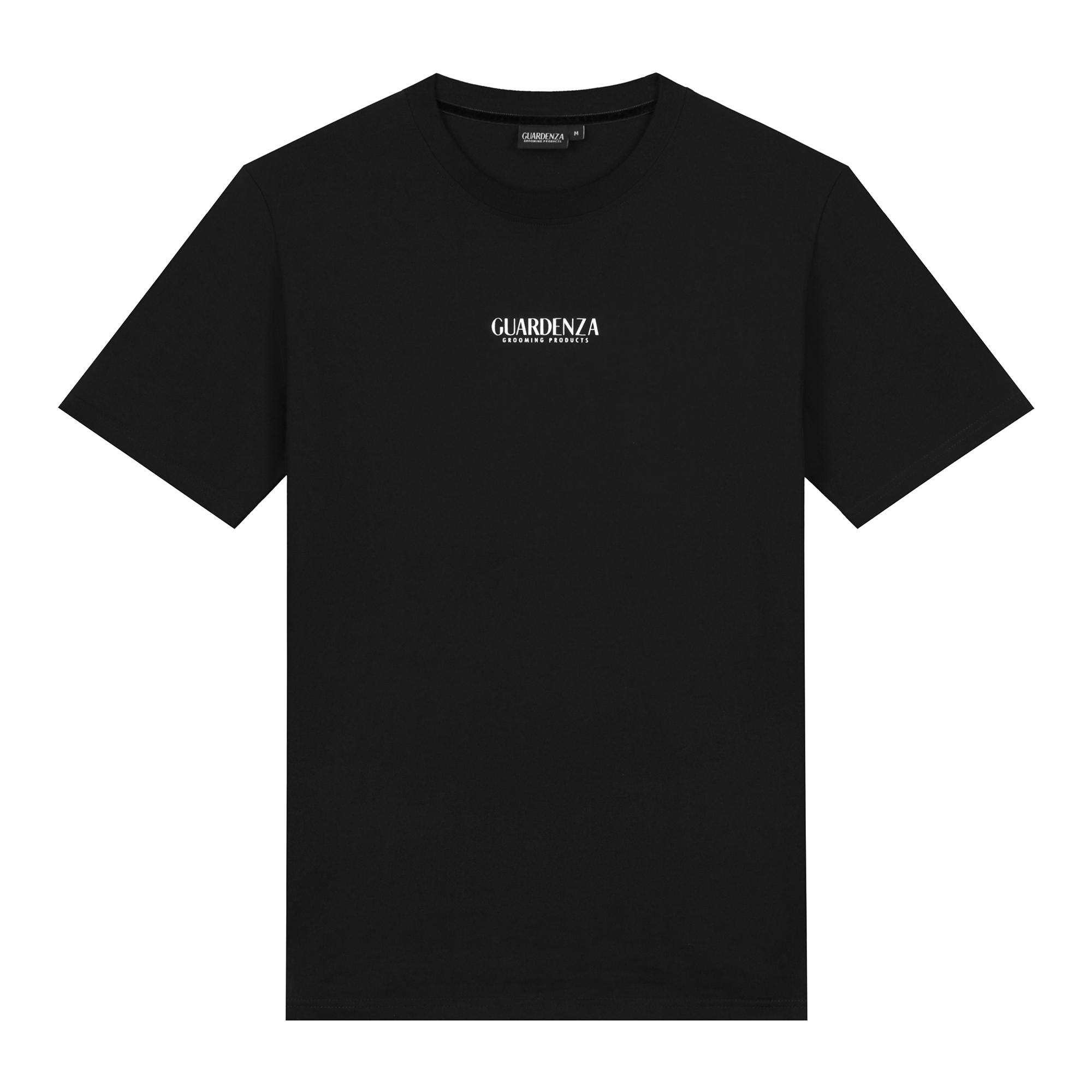 guardenza Signature Vintage T-shirt kleur: zwart