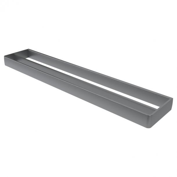 haceka Haceka Aline dubbele handdoekhouder grijs aluminium 60cm