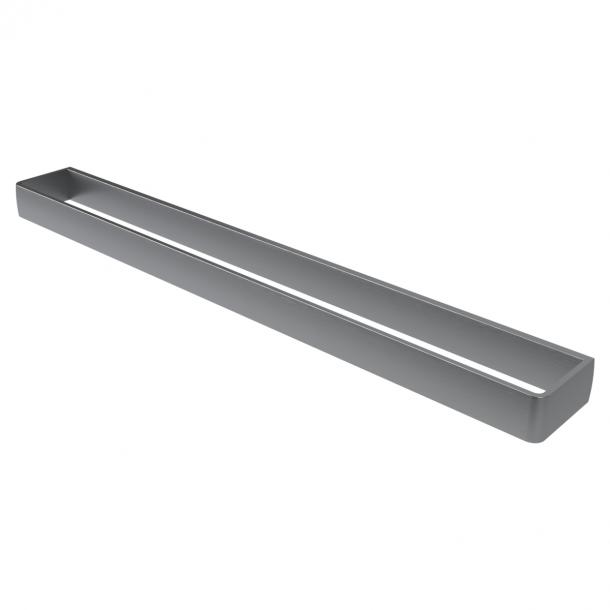 haceka Haceka Aline enkele handdoekhouder grijs aluminium 60cm
