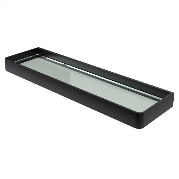 haceka Haceka Aline planchet glas zwart aluminium 60cm