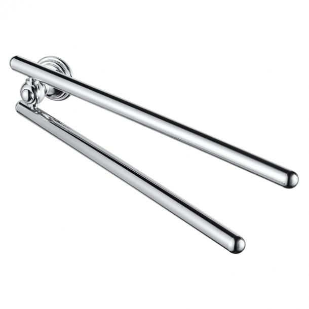 Haceka Haceka Allure Dubbele Handdoekhouder Zwenkbaar Chroom 46cm