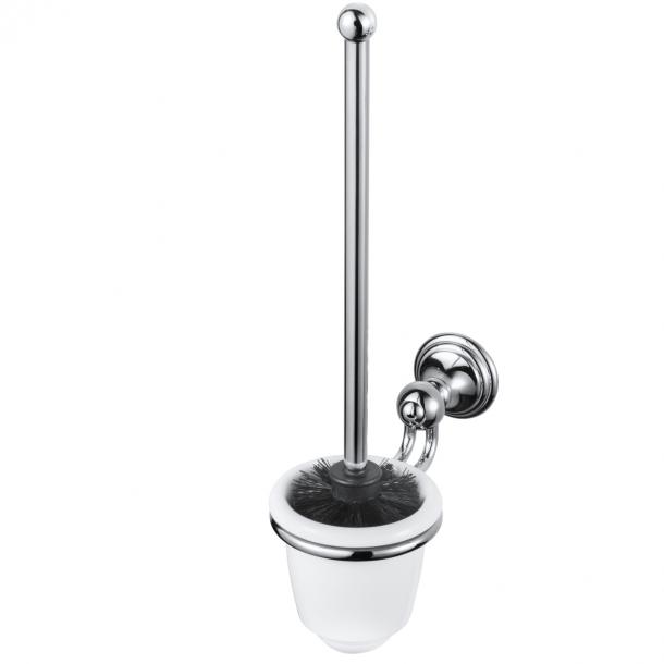 haceka Haceka Allure toiletborstelset chroom keramiek
