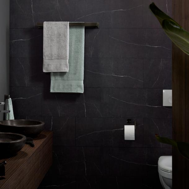 Haceka Haceka Edge Dubbele Handdoekhouder Grafiet 60cm