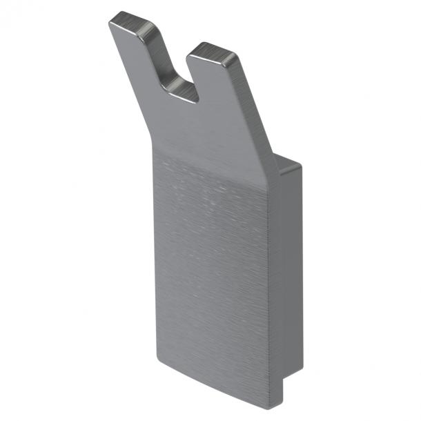 haceka Haceka Aline dubbele haak grijs aluminium