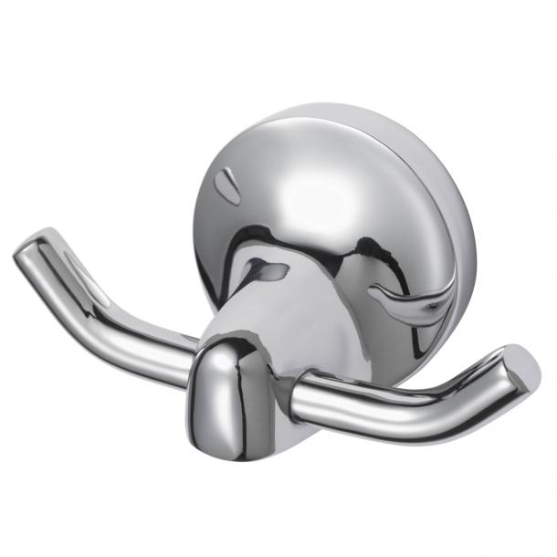 haceka Haceka Aspen dubbele haak chroom