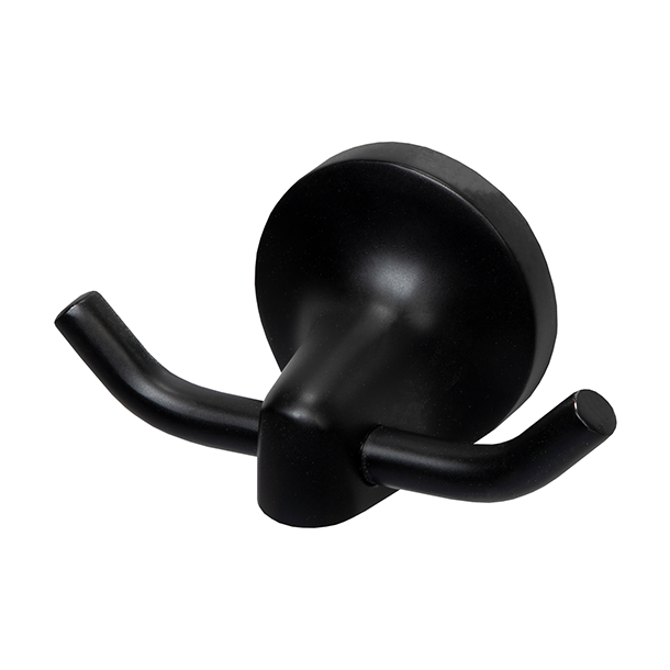 haceka Haceka Aspen dubbele haak mat zwart