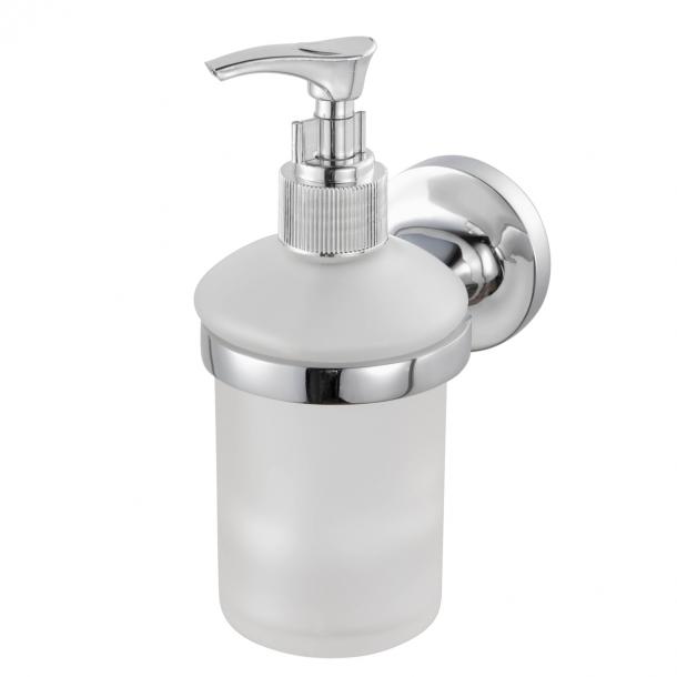 haceka Haceka Aspen zeepdispenser glas chroom