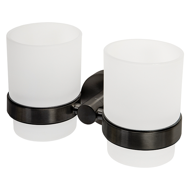 Haceka Haceka Kosmos Dubbele Bekerhouder Glas Grafiet