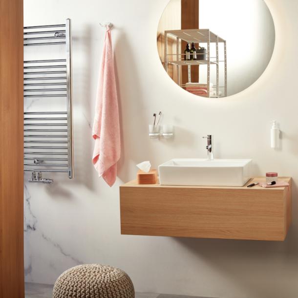 Haceka Haceka Kosmos Dubbele Handdoekhouder Zwenkbaar Mat Wit 46cm