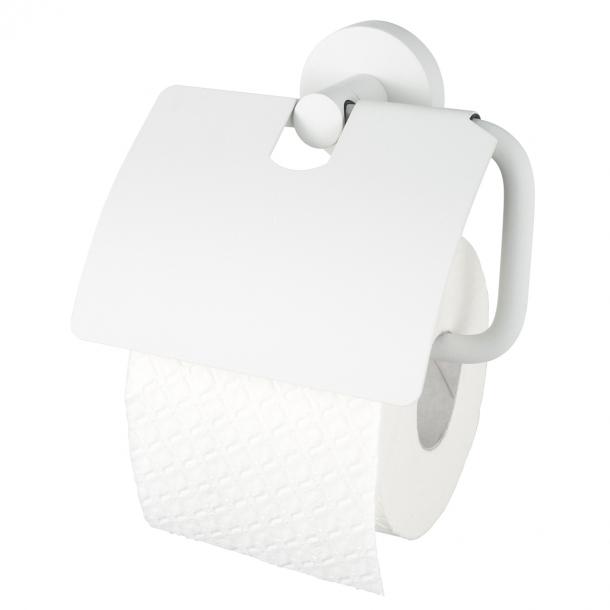 Haceka Haceka Kosmos Toiletrolhouder Met Klep Mat Wit
