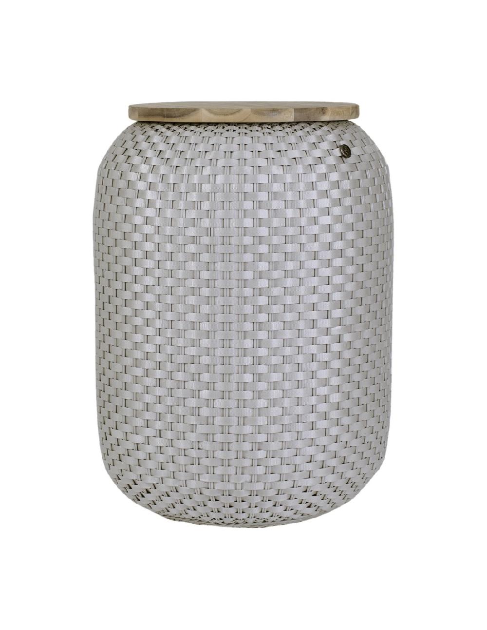 handed by Halo high - Storage table with wooden plate