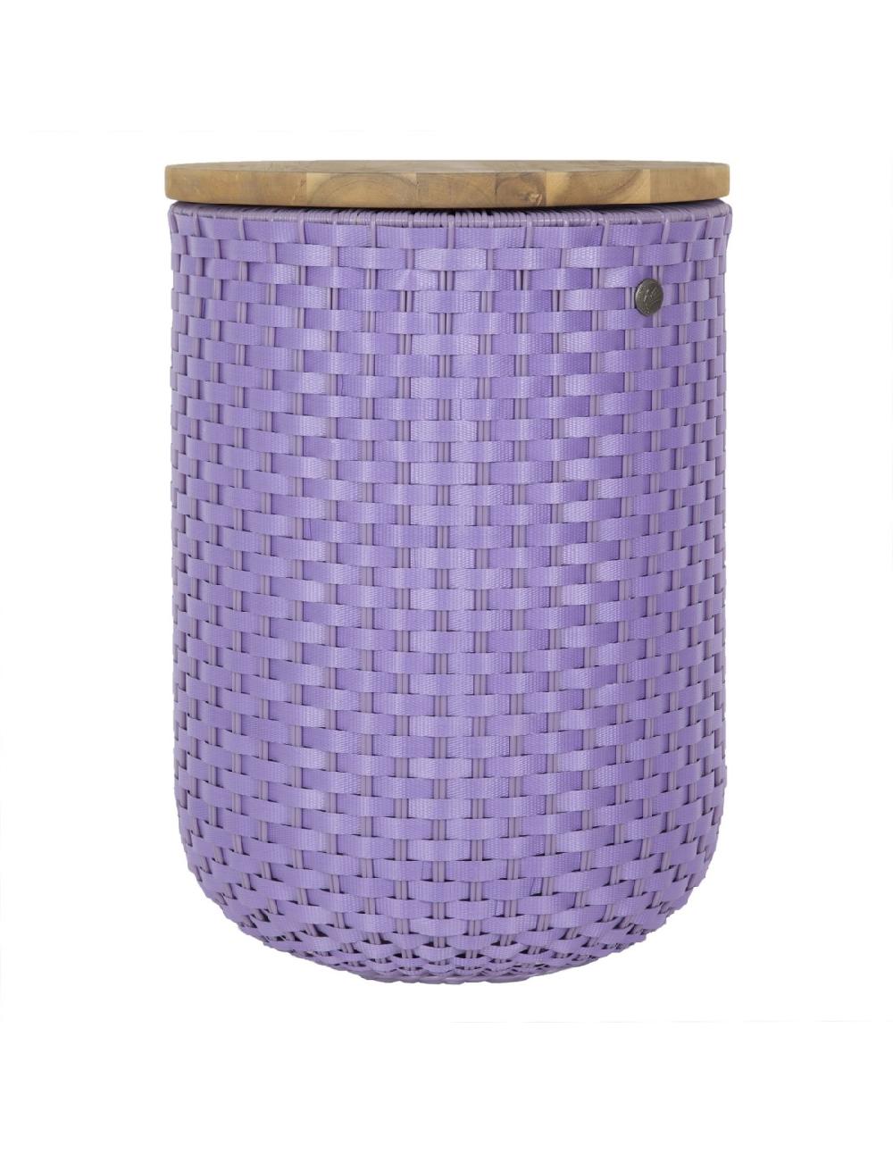 handed by Halo sit - Storage table with wooden plate