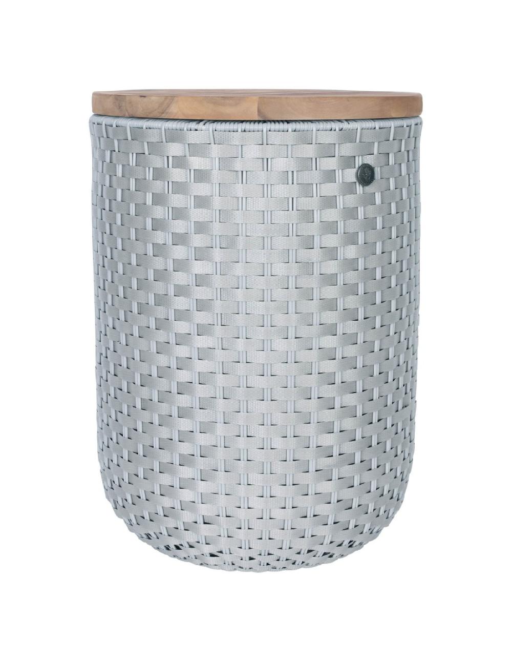 handed by Halo sit - Storage table with wooden plate