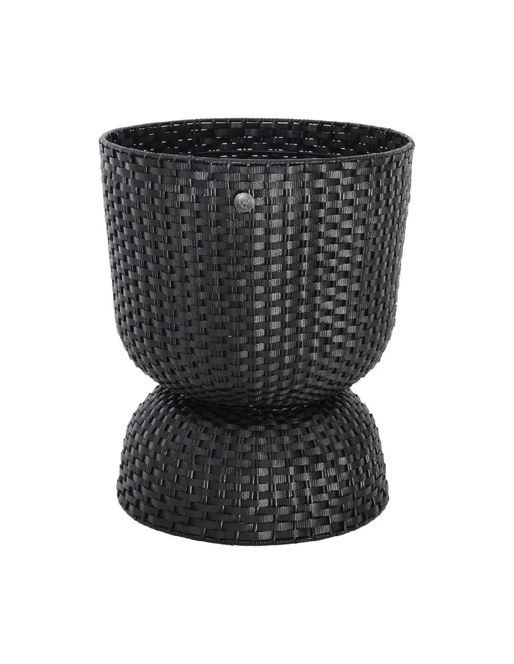handed by Twist large - Planter diabolo basket large