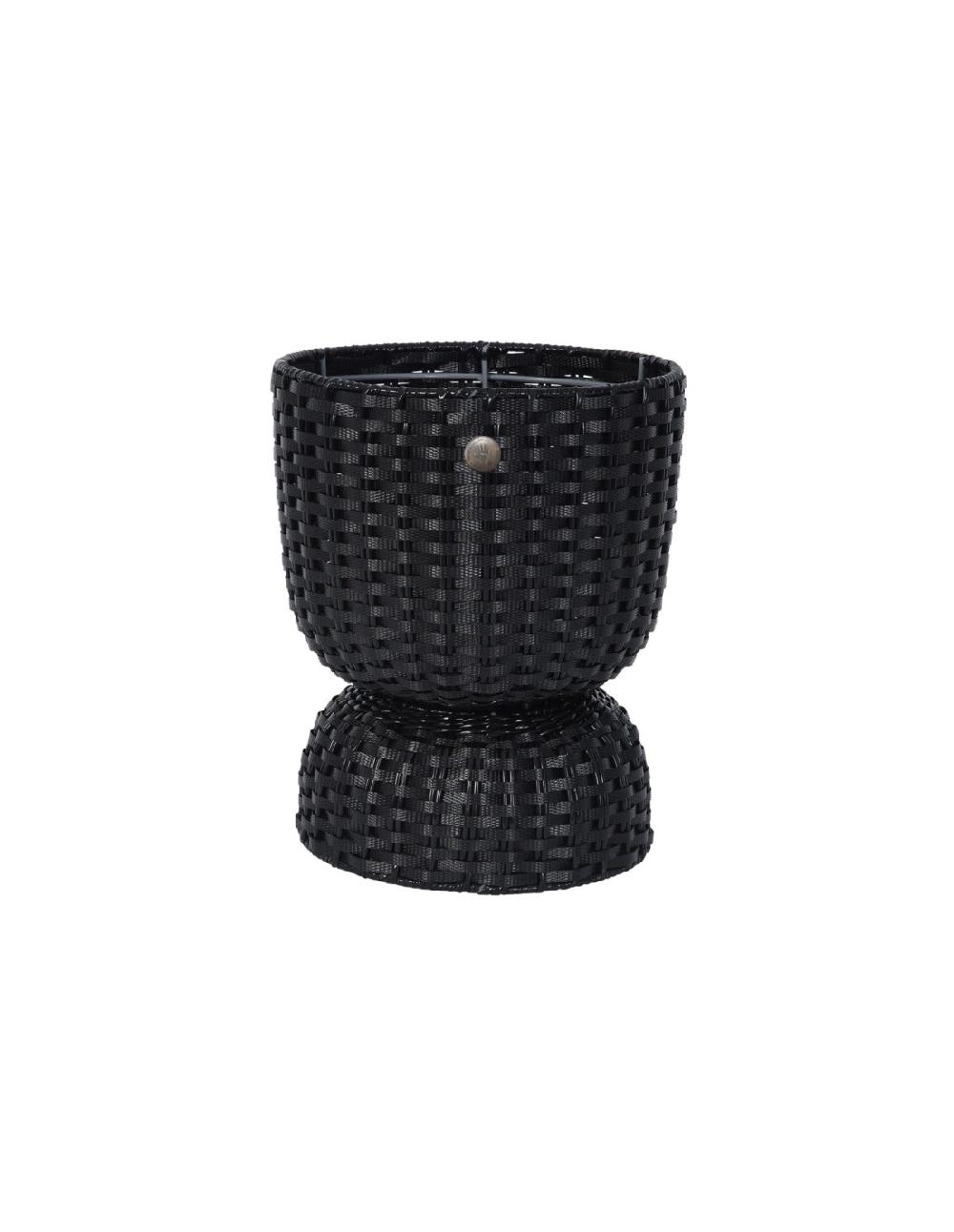 handed by Twist small - Planter diabolo basket small