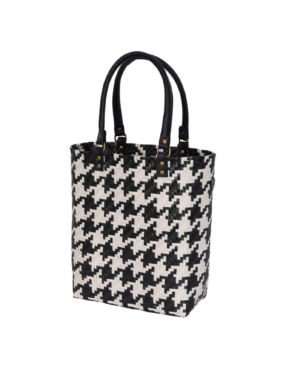 handed by Mayfair - Shopper with champagne pattern size XS with short PU Handles