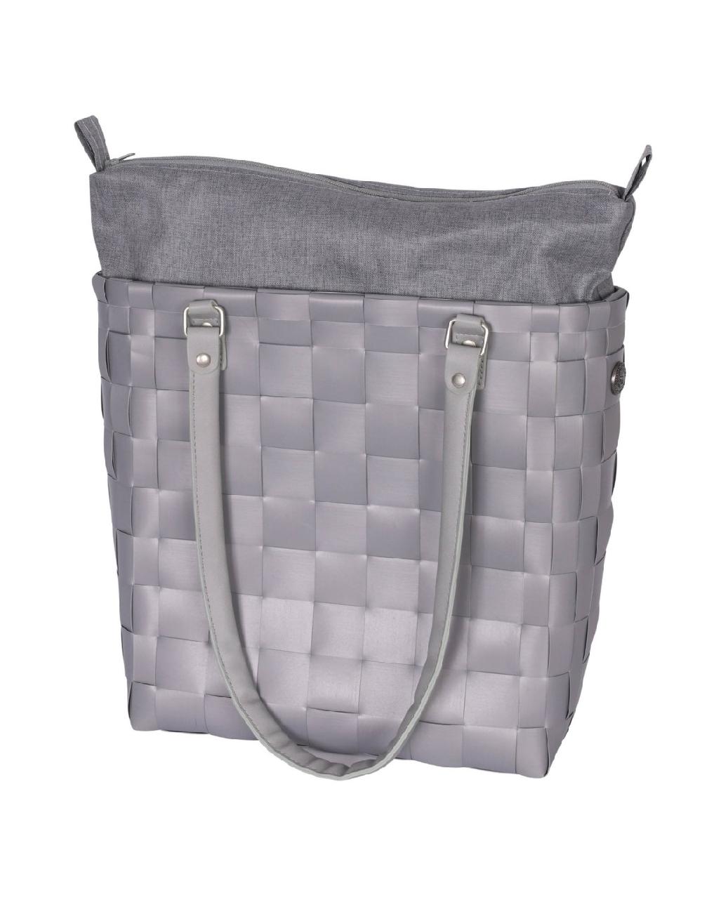 handed by Soho - Handbag size XS with PU handles zip closure