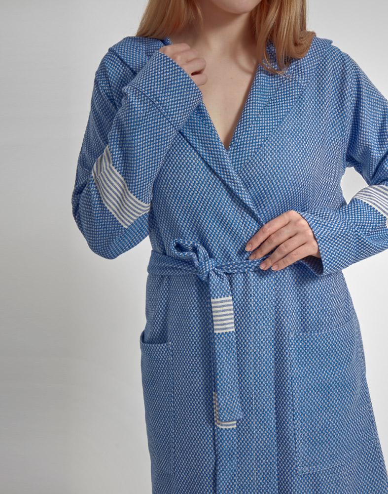 happy towels Badjas Donkerblauw