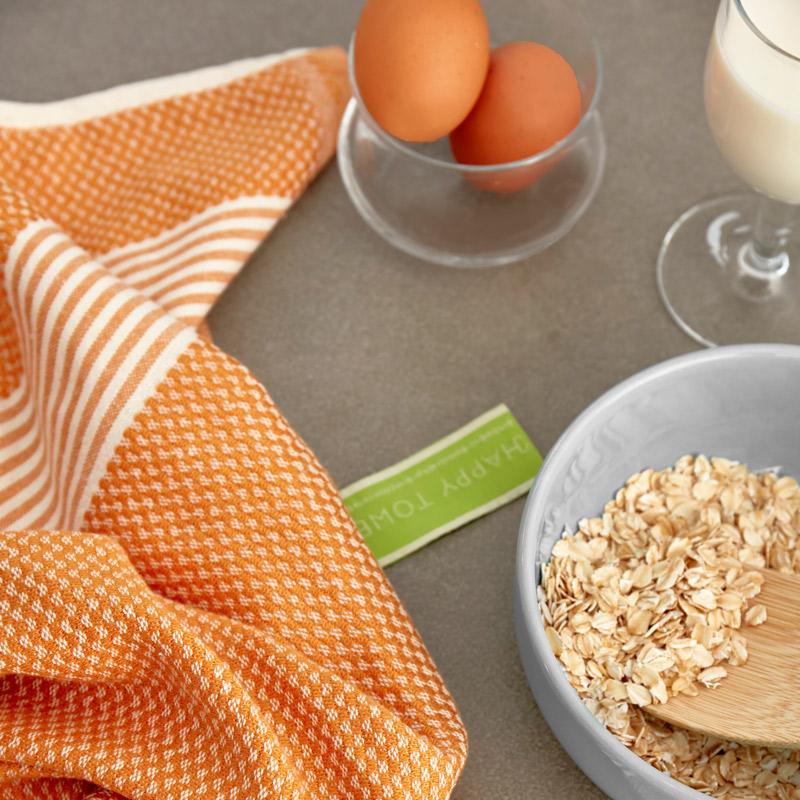 happy towels Keukendoeken (twee) Sahara