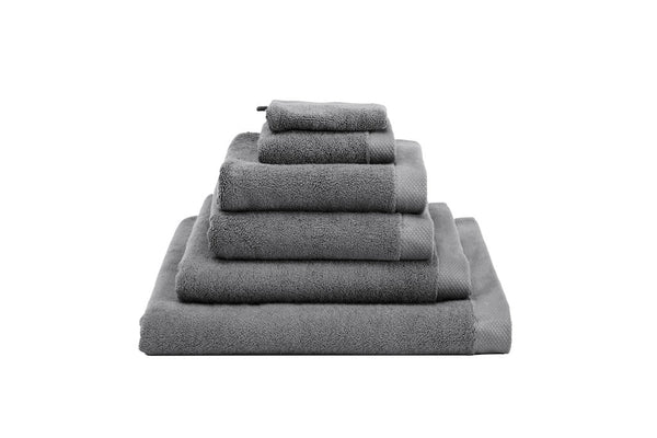 heckett & lane Badgoed Premium Classic Anthracite - 100% Katoen