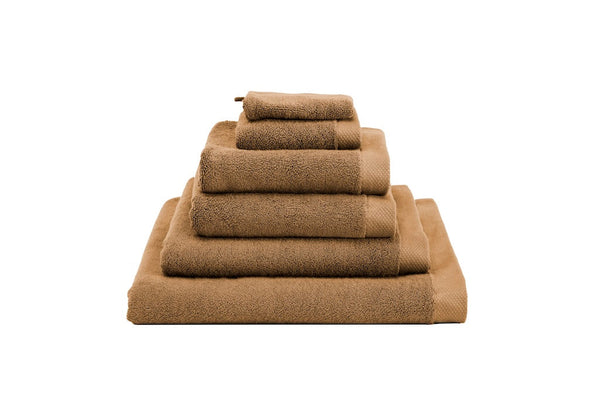 heckett & lane Badgoed Premium Cognac Brown - 100% Katoen