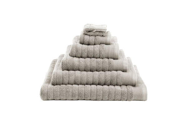 heckett & lane Badgoed Prestige Glacier Grey - 100% Katoen