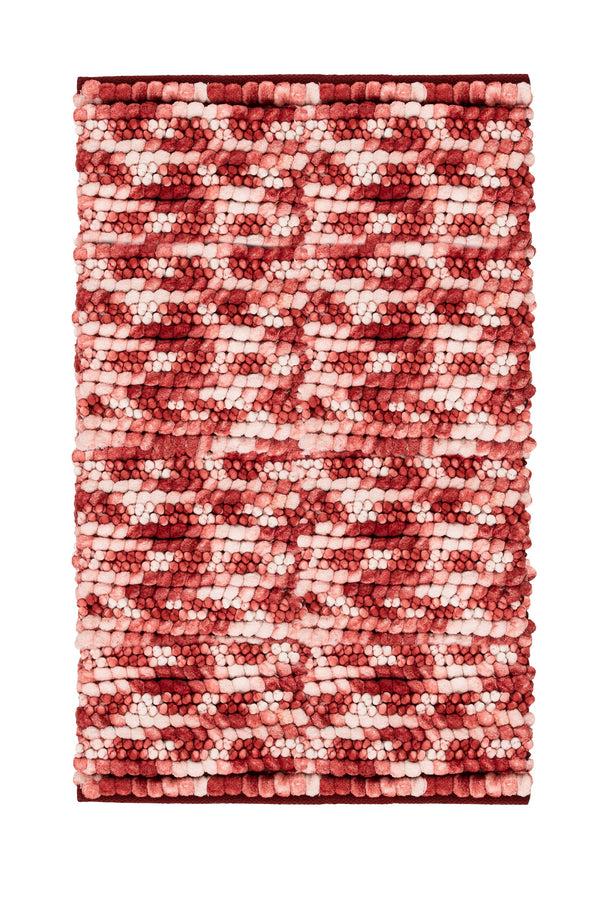 heckett & lane Badmat Brenda Spicy Red - 60% Katoen 40% Polyester