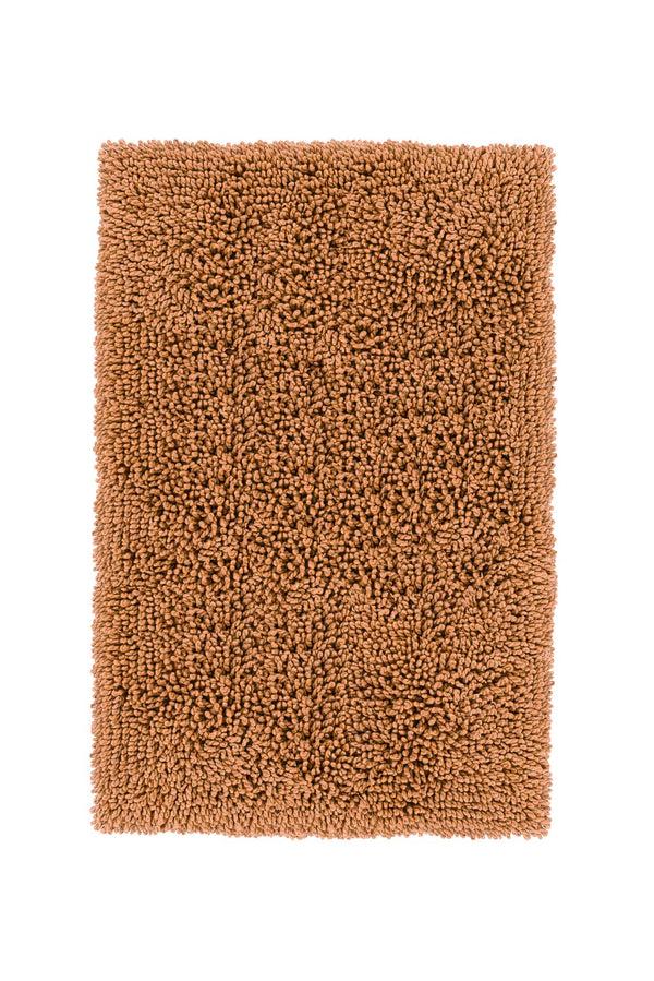 heckett & lane Badmat Fergana Cognac Brown - 100% Katoen