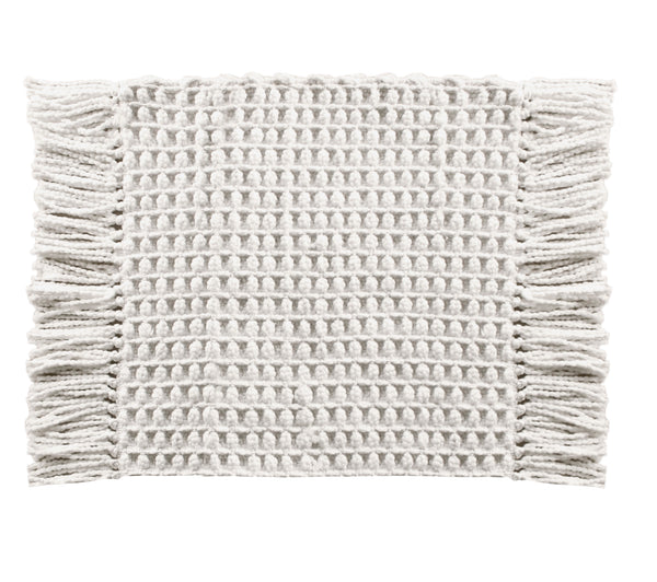 Heckett & Lane Badmat Madras Off-white - 65% Katoen 35% Polyester