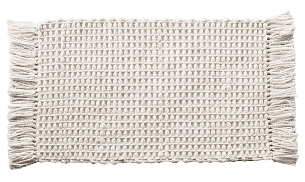 Heckett & Lane Badmat Madras Off-white - 65% Katoen 35% Polyester