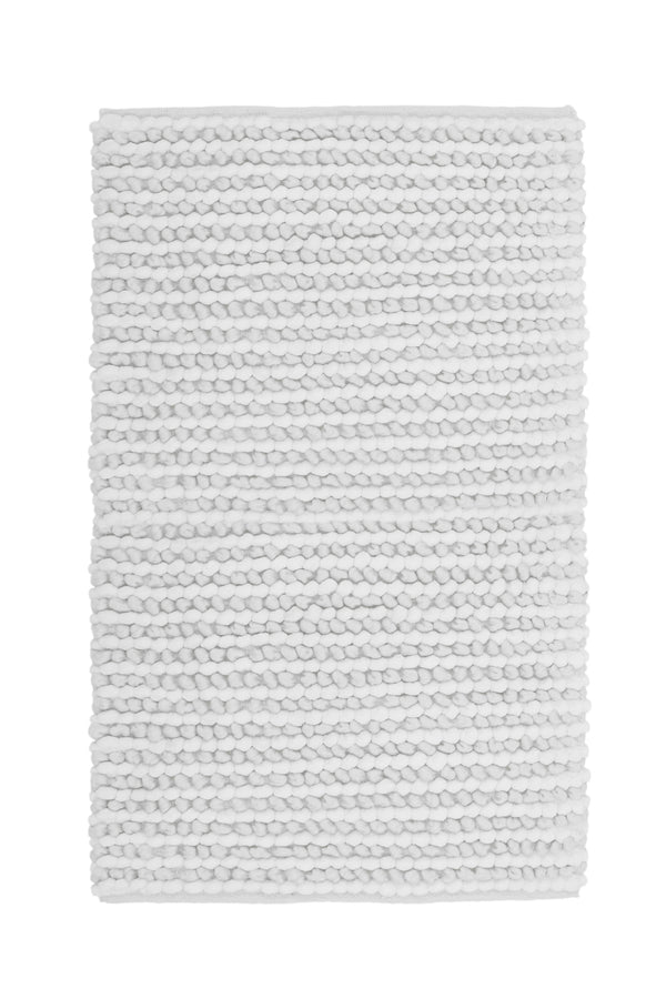 heckett & lane Badmat Mylene White - 60% Polyester 40% Cotton