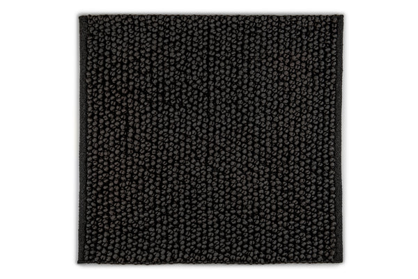 Heckett & Lane Badmat Nodo Dark Grey - 60% Katoen 40% Polyester