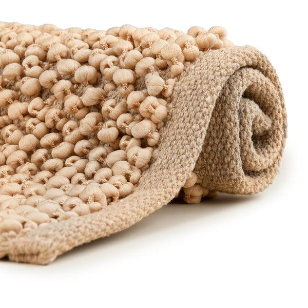 Heckett & Lane Badmat Nodo Forest Sand - 60% Katoen 40% Polyester